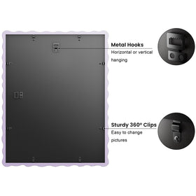 THKRLOF frame ready for wall or tabletop display in versatile setup
