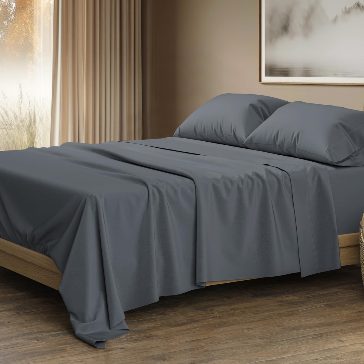 THREAD SPREAD 1500 Series king sheets—egyptian cotton, luxuriously soft
