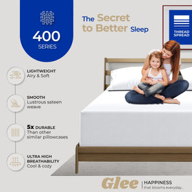 Thread Spread Glee collection showing neat hemstitch detailing for durable seams.