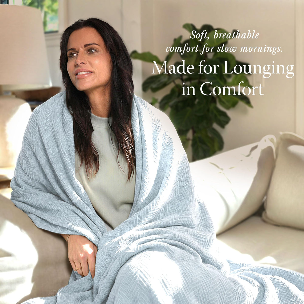 Threadmill all-season usage highlights versatile comfort for car, couch, and bedroom.