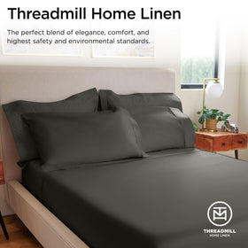 Threadmill easy-care sheets stay soft after washing with minimal fading