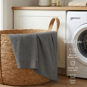Threadmill easy-care blanket ready for machine washing and durability