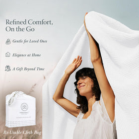 Threadmill machine-washable durable weave stands up to frequent laundry cycles.