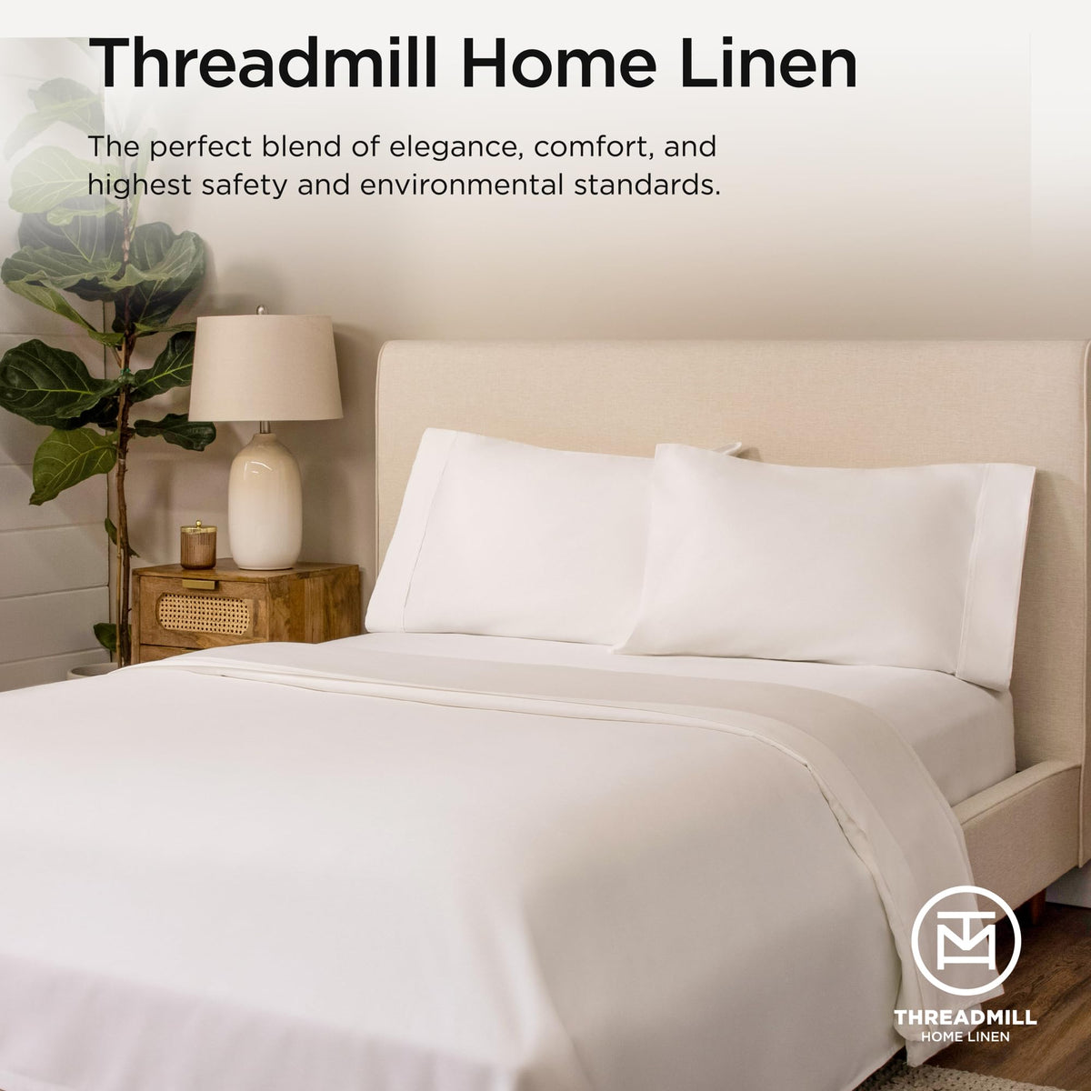 Threadmill zero plastic cotton tote packaging for sustainable storage