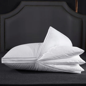 Three Geese adjustable pillow outer cover in breathable cotton for comfort