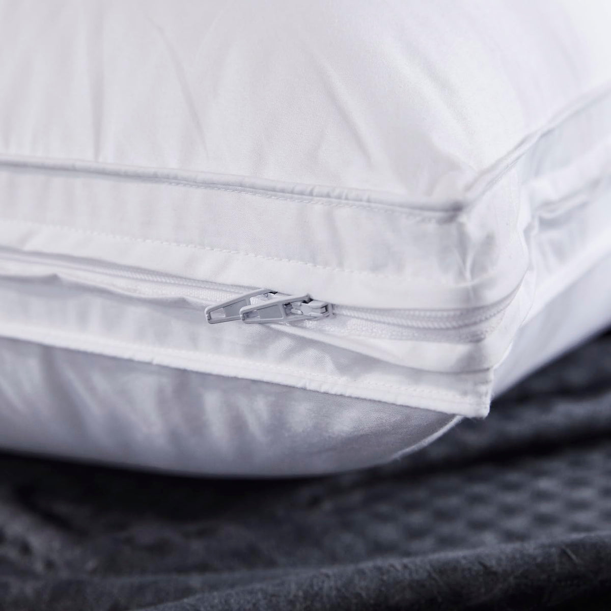 Three Geese packaged pillow set includes 3 inner pillows and one case