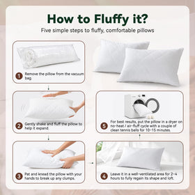 Three Geese pillow in a calm bedroom setup enhances sleep ambiance.