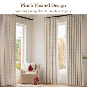 Three Girls bedroom curtains offer blackout and calm ambience for restful nights