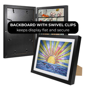 Three Orchids double mats showcase kid art with multi-display options