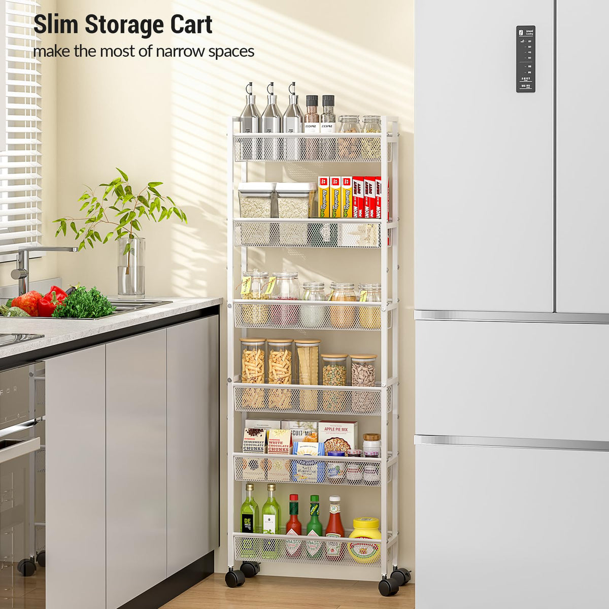 ThreeHio compact metal frame blends with modern decor.