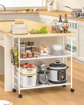 ThreeHio kitchen island shown in a contemporary kitchen setup