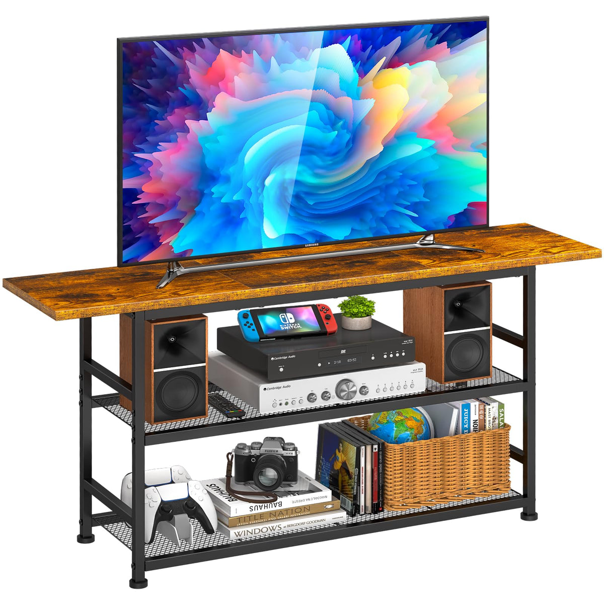 ThreeHio versatile unit works in living rooms and bedrooms.