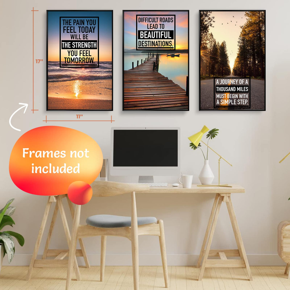Throwback Traits posters ship flat to prevent creases and aid framing