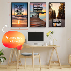 Throwback Traits posters ship flat to prevent creases and aid framing