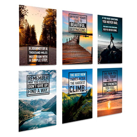 Throwback Traits motivational posters 6-pack energize office spaces
