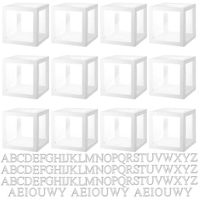 Thyle clear balloon boxes create an eye-catching baby shower centerpiece