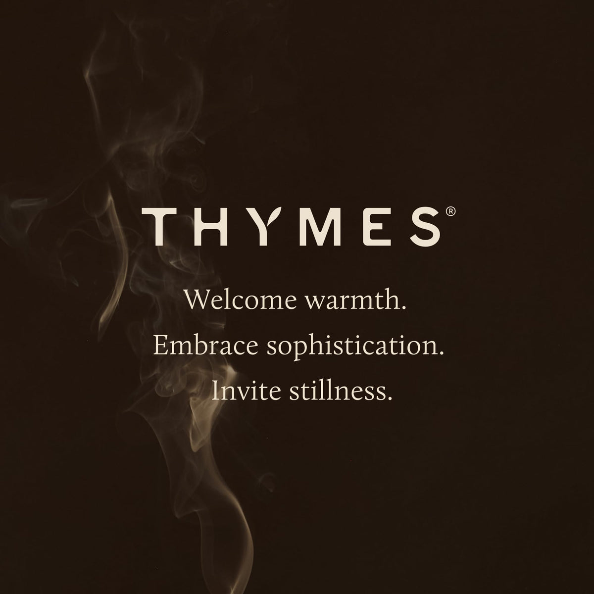 Thymes Noir Woods mist packaging box, ready-to-gift scent experience.