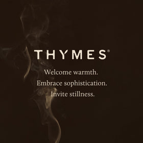 Thymes Noir Woods mist packaging box, ready-to-gift scent experience.