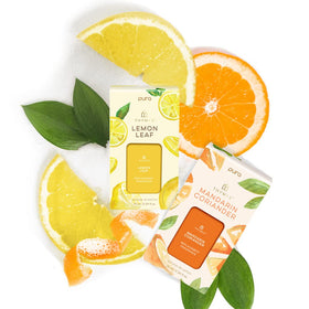 Thymes Pura diffuser refills shown for fragrance customization.