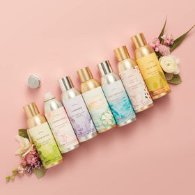 Thymes room spray refreshes living room, bedroom, and office.