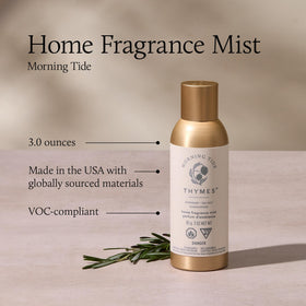 USA-made fragrance mist formula supports vegan and cruelty-free ambience.