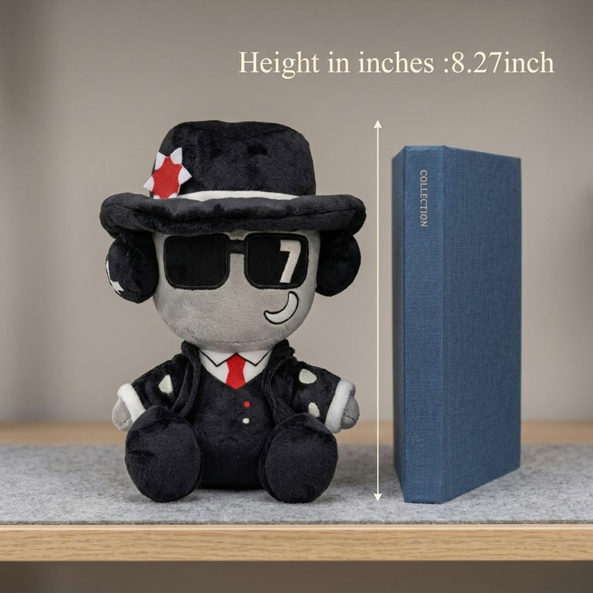 Thyubi Chance 8inch plush, ultra soft fabric for cozy cuddles.