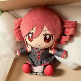 Thyubi huggable anime plush ideal as a cozy desk companion.