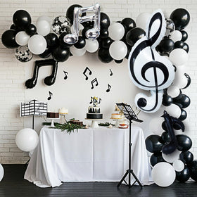 TiAaihion black sixteenth-note balloon 18-inch dramatic rhythm