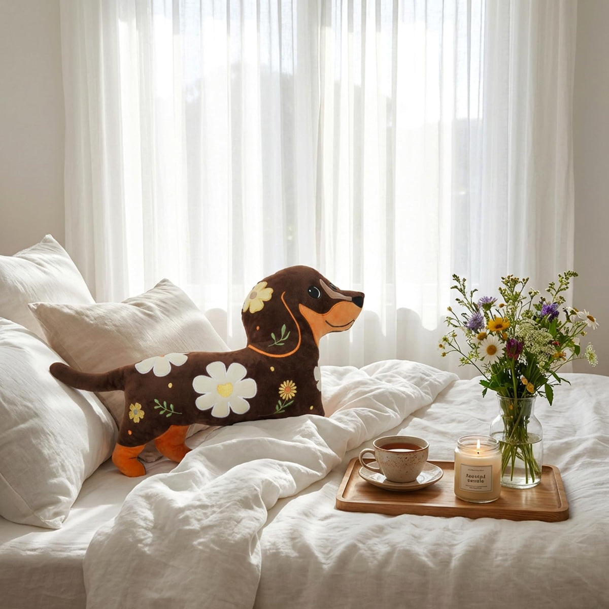 Tian Zhun dachshund pillow gift-ready packaging for dog lovers