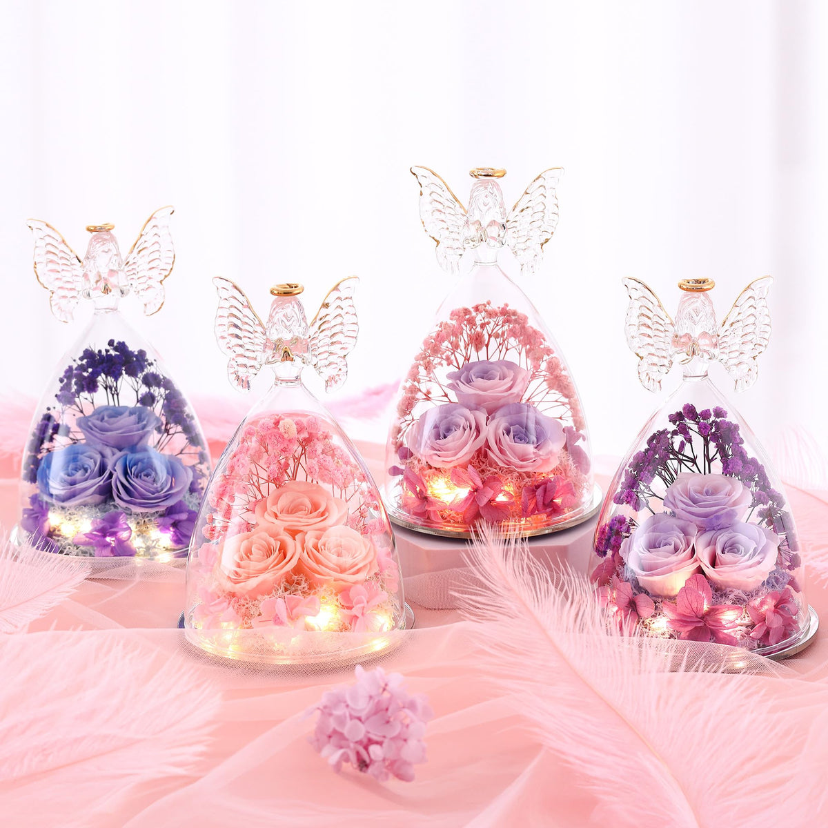 Tiaronics angel figurine diameter 11cm for stylish display.
