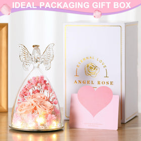 Tiaronics preserved rose keepsake for mom wife or grandma.