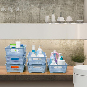 Tiawudi durable PP basket withstands daily use and keeps shape.