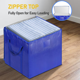 Two-pack TICONN storage totes organized side by side