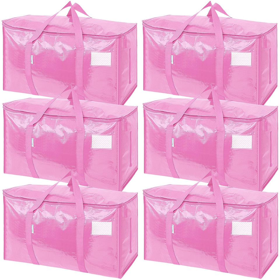 TICONN extra-large moving bag with open top for easy loading and unloading.