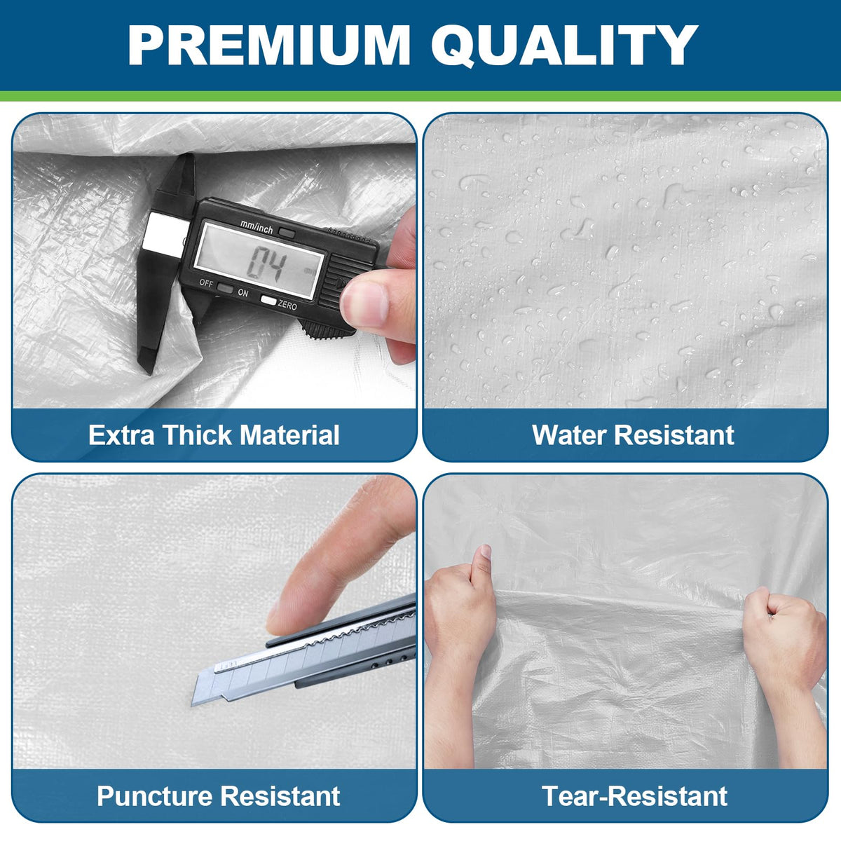 TICONN dust protection guards your mattress from dirt during storage and moves.