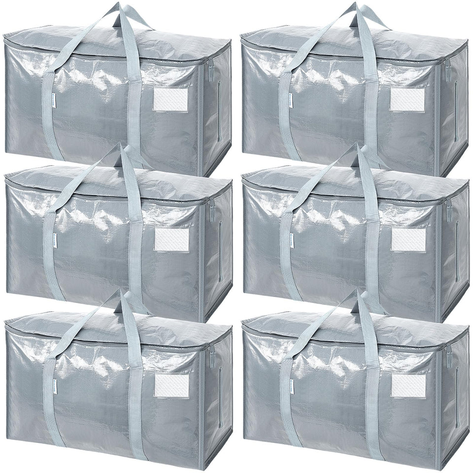 TICONN extra-large moving bag with open top for easy loading and transport.