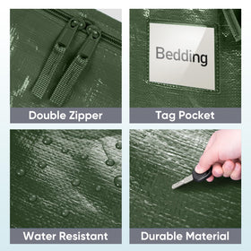 Durable seams support heavier loads during moves.