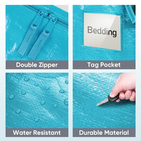 TICONN holiday storage bag keeps seasonal items organized.