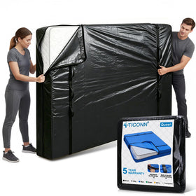 TICONN queen mattress bag with full-around handle eases heavy lifting during moves