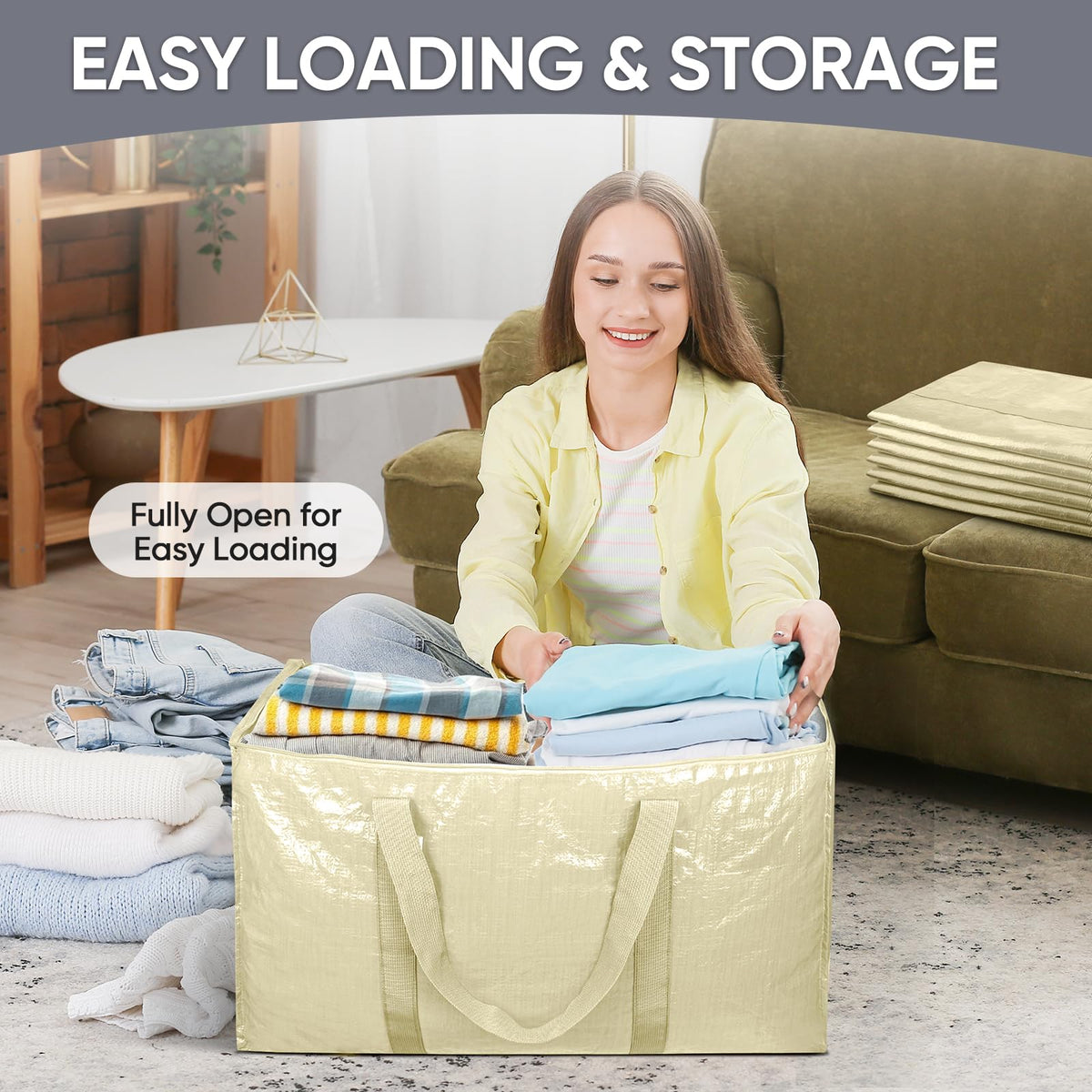 TICONN six-pack for closet organization and holiday storage.