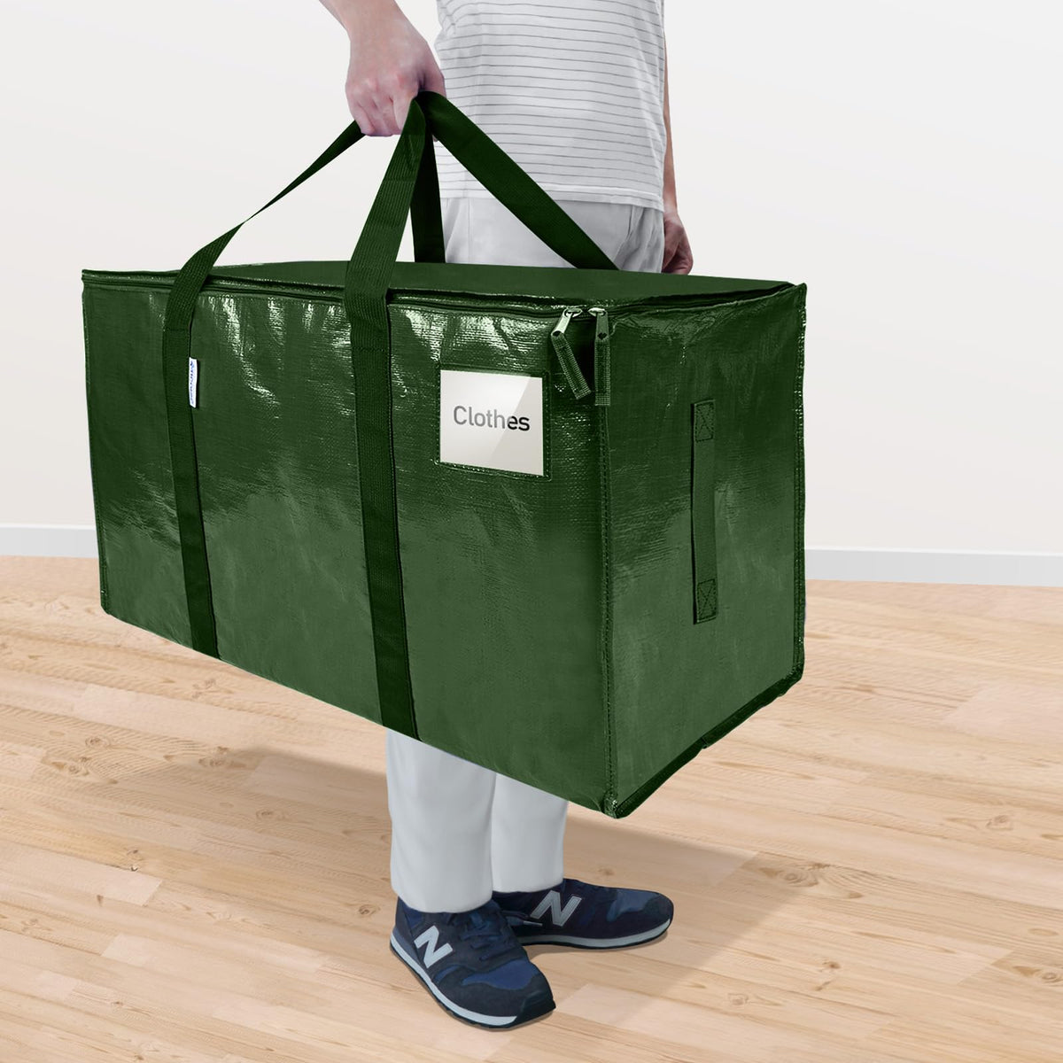 TICONN six-pack moving bags with wide carrying handles for heavy loads.