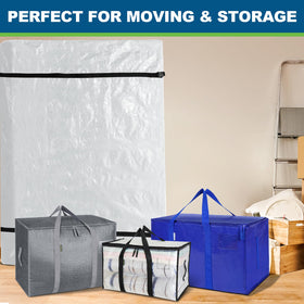 TICONN storage-friendly queen mattress bag facilitates safe packing and stacking.