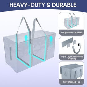 TICONN water-resistant material protects contents during spills and rain.