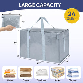 TICONN wide-mouth opening simplifies loading bulky items.