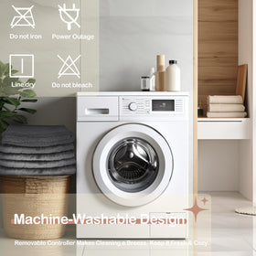 TICOO blanket features a 10-hour auto-off for safe, energy-efficient use.