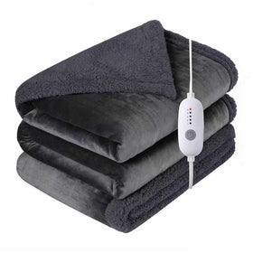 TICOO electric heated blanket close-up fabric texture for cozy warmth