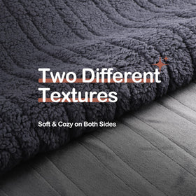 TICOO blanket demonstrates even heat distribution from head to toe for comfort