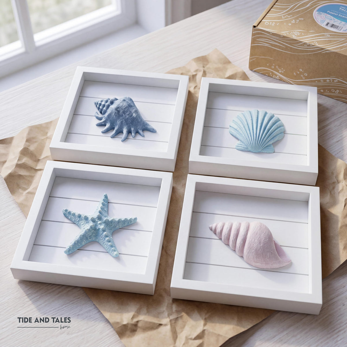 Tide and Tales gift packaging makes a thoughtful seaside gift