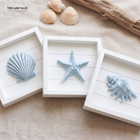 Tide and Tales gift-ready coastal decor packaged for easy gifting