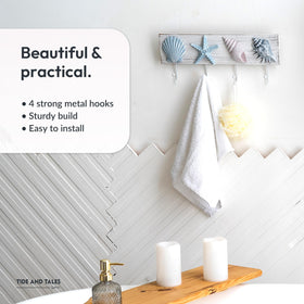 Tide and Tales wall rack suitable for gifting to beach lovers